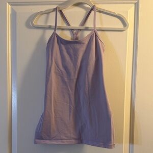 Lululemon Y tank lilac